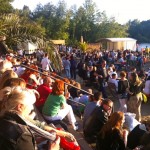 Fußball - Public Viewing in Berlin