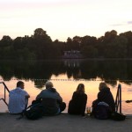 Fußball - Public Viewing in Berlin
