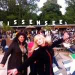 Fußball - Public Viewing in Berlin