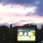 Fußball - Public Viewing in Berlin